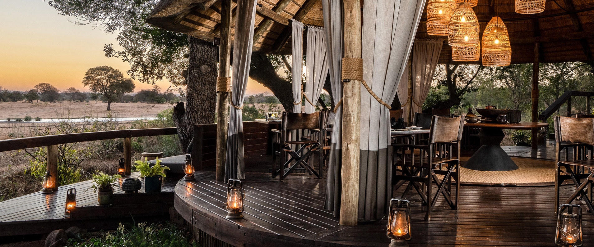 Ss Collection Sabi Sabi Product Overview Selati Camp Sunset Selati Deck