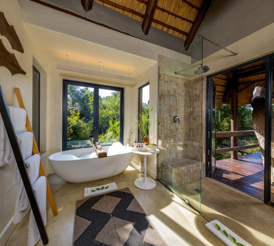 Ss Collection Private Travel Gallery Sabi Sabi Suite Bathroom